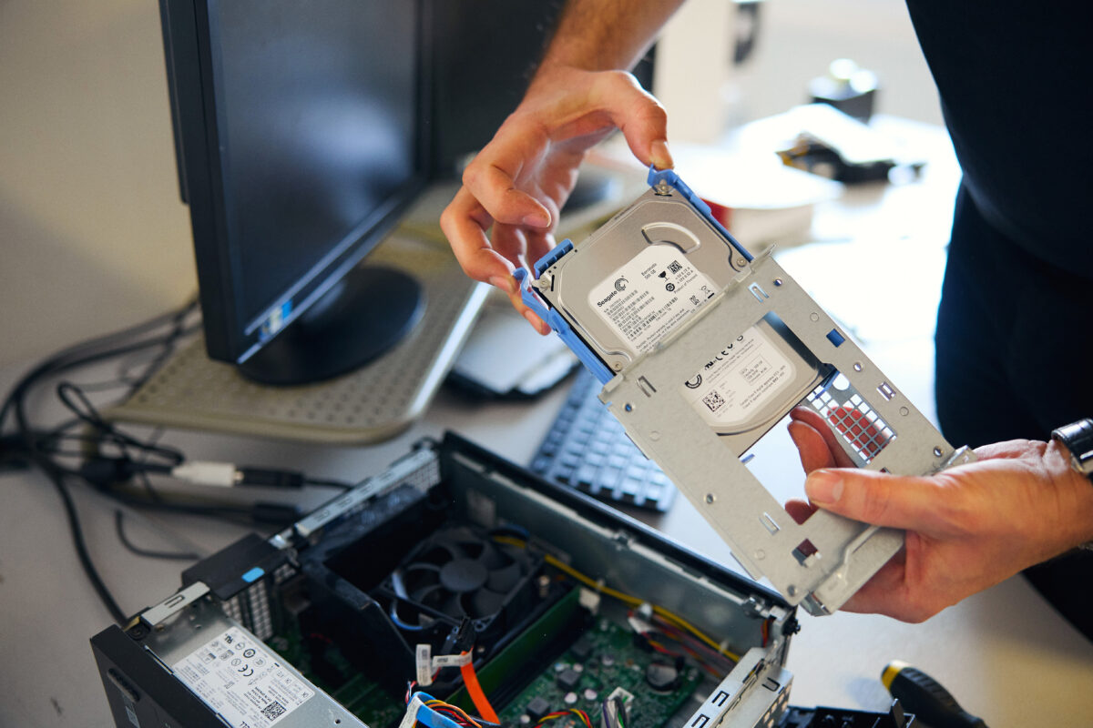 Computer hardware upgrade