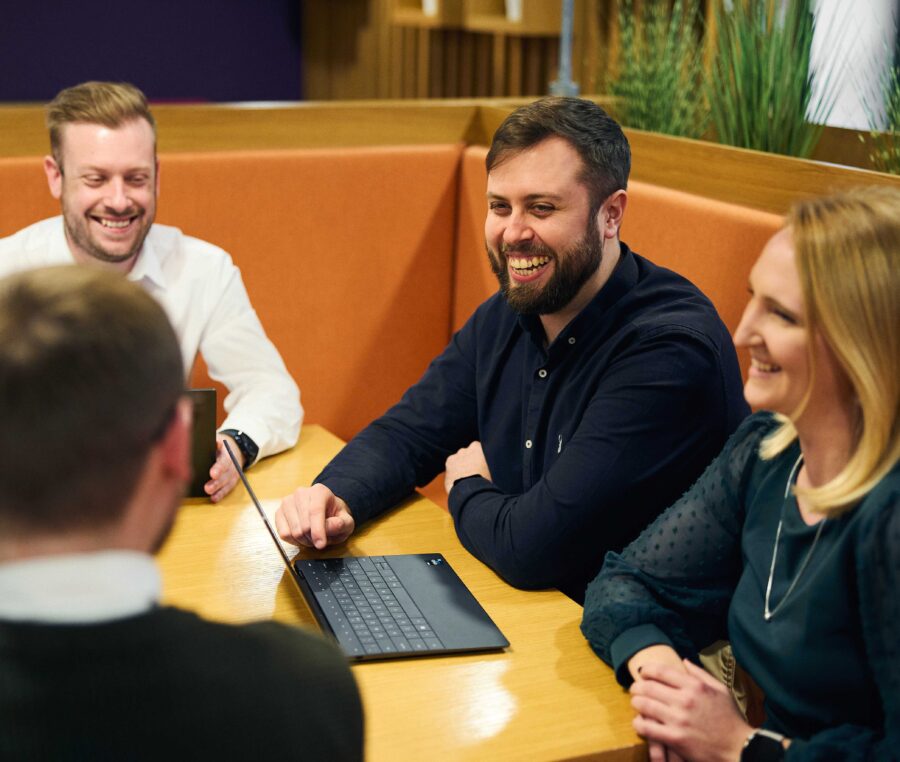 Managed IT Services Sussex - friendly client meeting